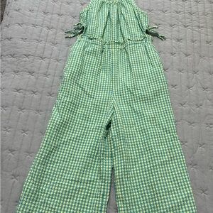 Gingham Girl’s Jumpsuit